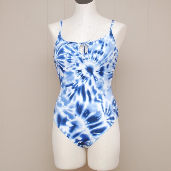 Beach Betty By Miracle Brands Tie Dye Swimsuit SMALL - Picture 1 of 8